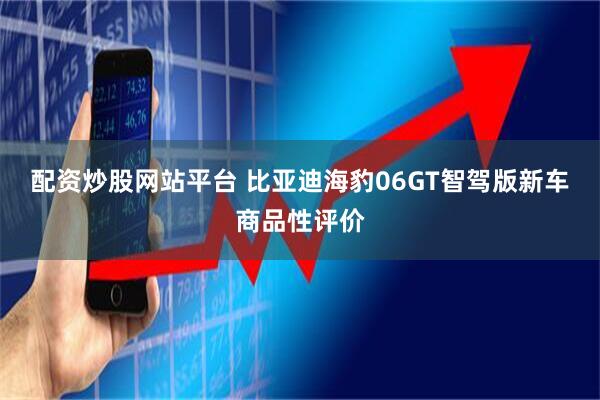 配资炒股网站平台 比亚迪海豹06GT智驾版新车商品性评价